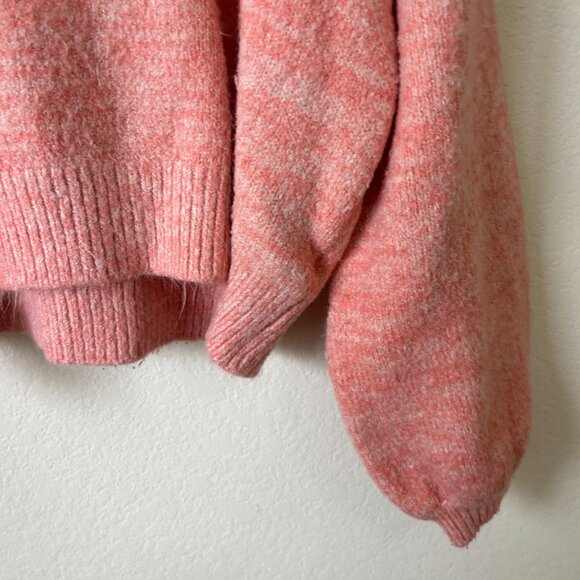 Minkpink Sweater Womens XXL Plus Coral Pink Oversized Relaxed Fit Chunky Top - Picture 5 of 7